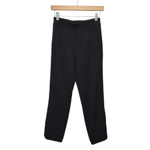 Lululemon Every Moment Cropped Pants Womens‎ Size 4 Lounge Black Workout